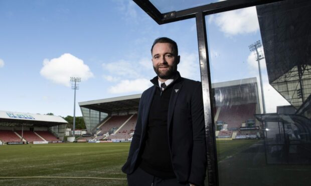 Dunfermline manager James McPake.