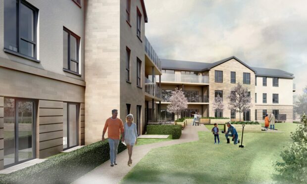 The new luxury care home in Dalgety Bay.