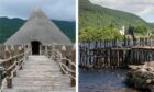 The Scottish Crannog Centre's famous wooden structure will be rebuilt after a devastating fire.