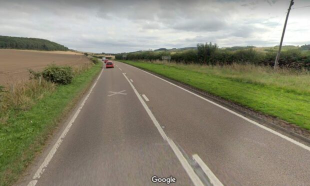 The crash happened on the A92 near Kilmany.