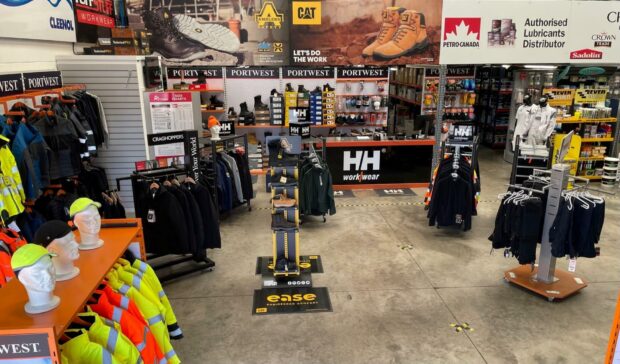 Outdoor workwear at The Workwear Centre