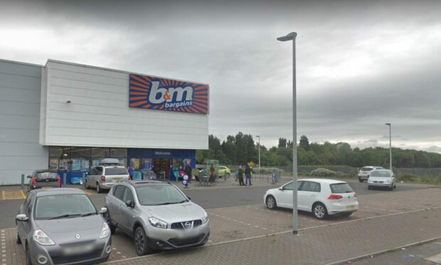 The current B&M store on Flemington Road. Image: Google.