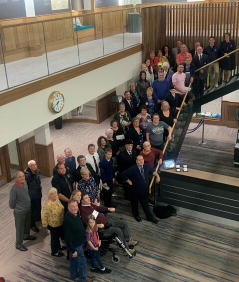 The 2019 benefits programme awards in Links House.