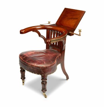 Georgian reading chair, ?5500 (thepedestal.com).