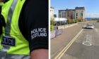 The incident occurred on Charlotte Street in Kirkcaldy.