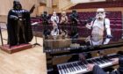 The RSNO gets into the Star Wars spirit.  Picture: Martin Shields.