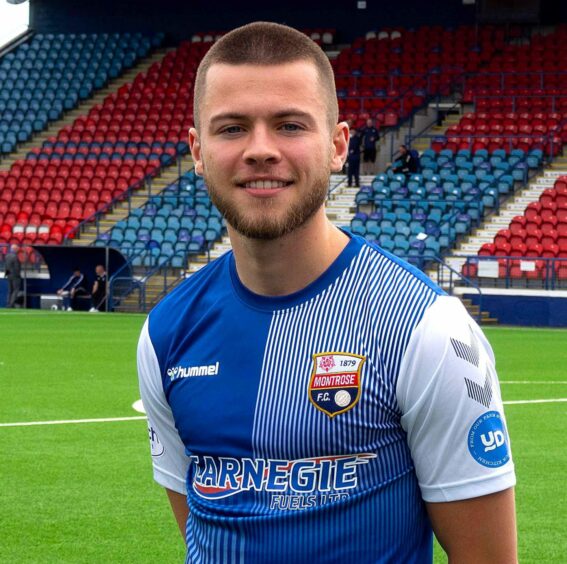 Montrose youngster Craig Brown.