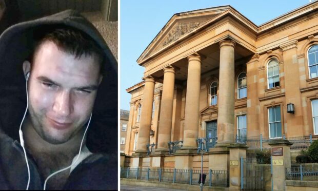 Dean Duggan appeared at Dundee Sheriff Court for 18 offences.