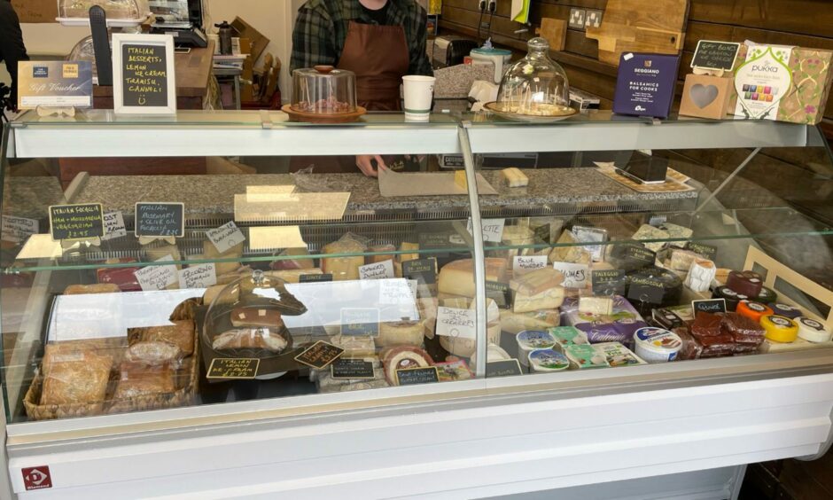 A range of cheese is on offer at Fig & Fromage