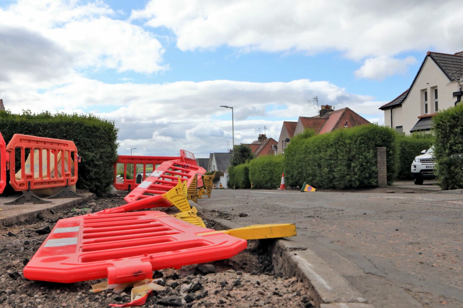 East Haddon Road Dundee residents hit out at roadworks 'chaos'