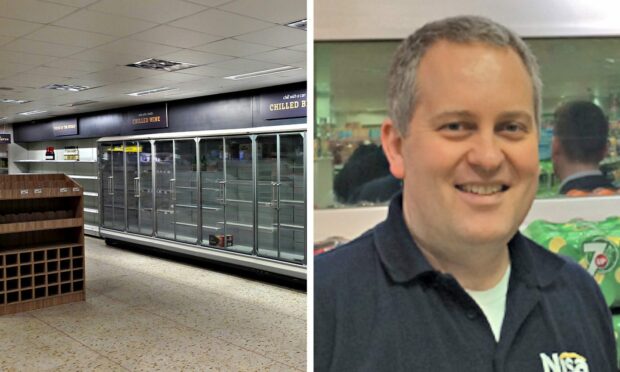 Iain Wilson's Nisa store hit the headlines when a supplier issue left it with