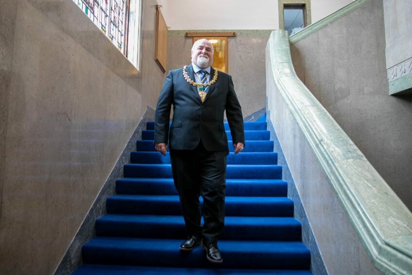 Lord Provost Bill Campbell.