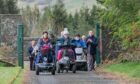 Forth and Tay Disabled Ramblers enjoyed a first-time outing to Backwater reservoir. Photo: Kim Cessford/DCT Media.