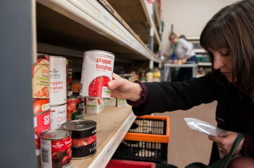 Kirkcaldy Foodbank has previously appealed for donations of food and money.