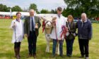 SILVERWARE:  Fife Show's supreme champion was the Charolais heifer shown by Brailes Livestock.