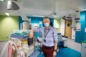 Dr Grant Rodney ready to welcome patients to Tayside's new children's theatre suite.