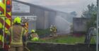 Firefighters tackle the blaze on Sea Road in Methil last year.