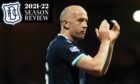 Dundee talisman Charlie Adam was powerless to prevent Dundee being relegated at the end of a dismal season