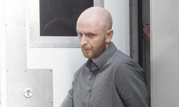 Robbie McIntosh appearing for sentencing following his attack on Linda McDonald.