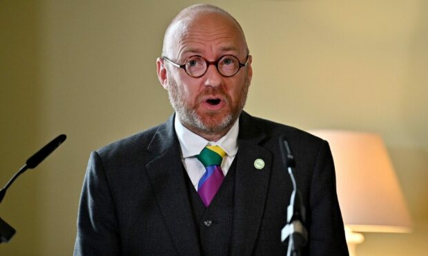 Scottish Greens co-leader Patrick Harvie. Image: PA
