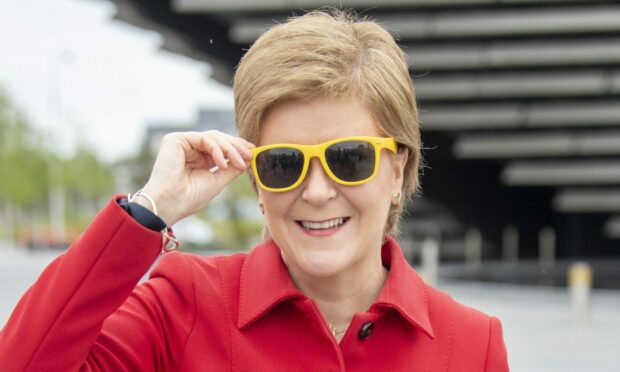 First Minister Nicola Sturgeon.