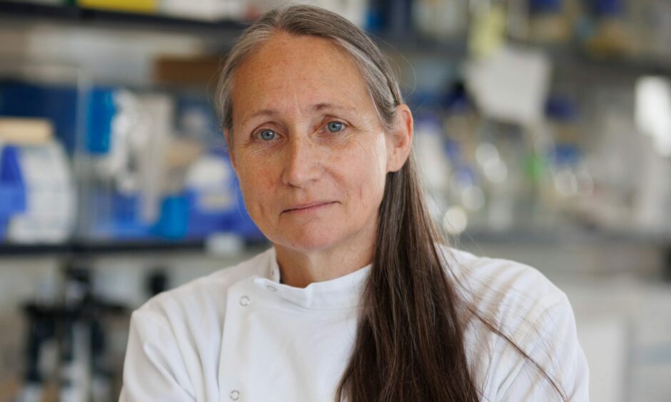 Professor Kate Storey at Dundee University.