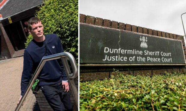 Ross Keir was jailed at Dunfermline Sheriff Court.