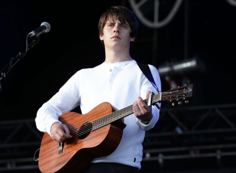 Jake Bugg at T in the Park at Balado in 2014