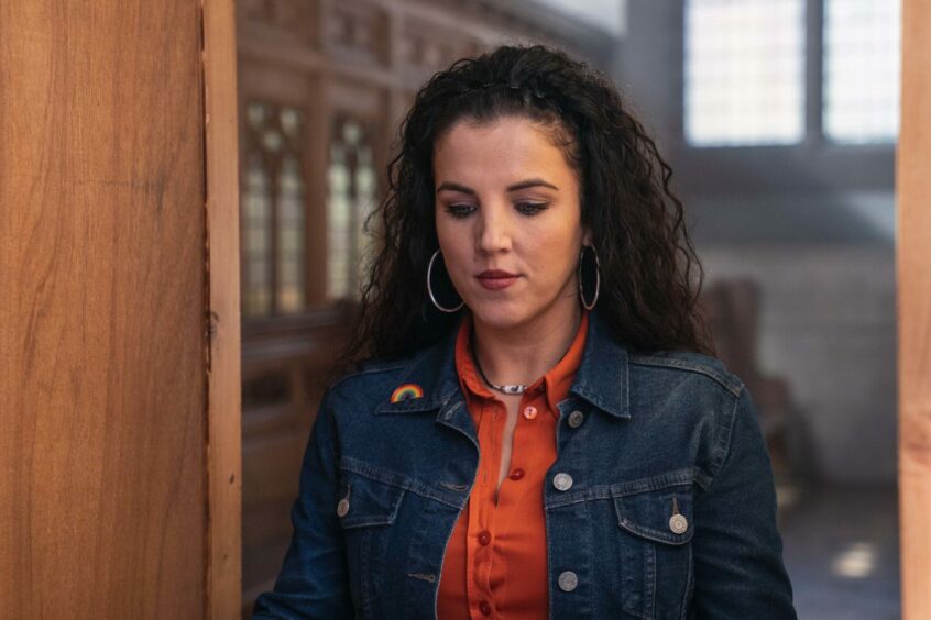 Michelle Mallon (Jamie-Lee O'Donnell) in Derry Girls.