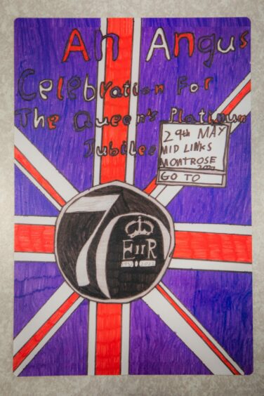 Demians' prize-winning poster for the Queen's Jubilee