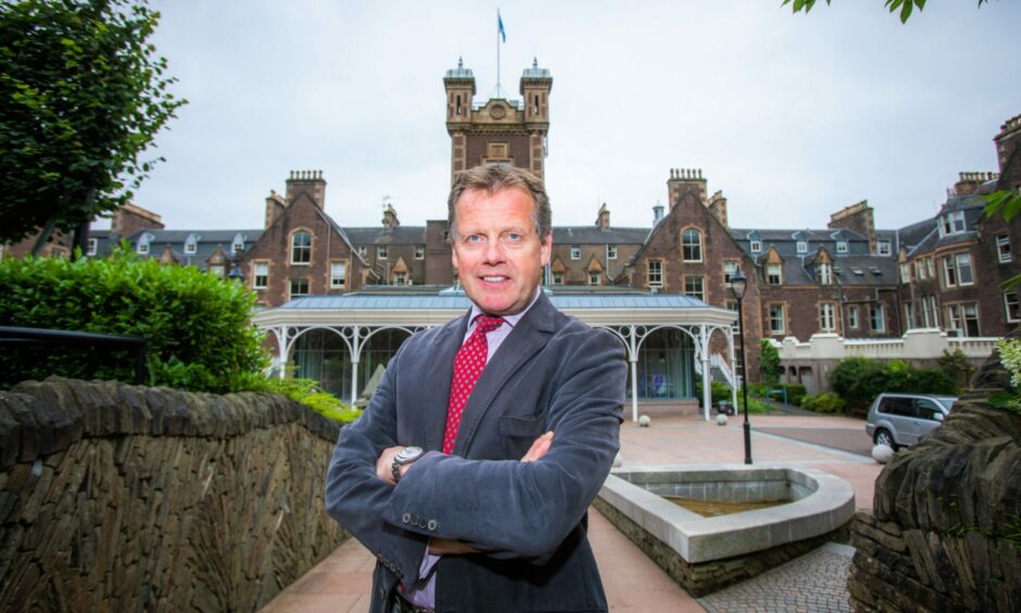 Chairman and chief executive of Crieff Hydro Family of Hotels Stephen Leckie.
