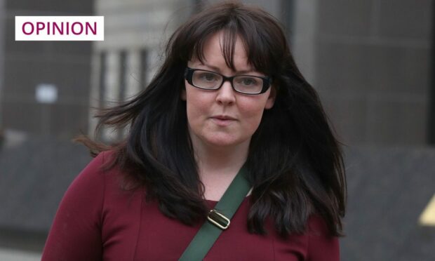 Former MP Natalie McGarry was found guilty of embezzling money from pro-independence groups. Photo: Andrew Milligan/PA Wire.