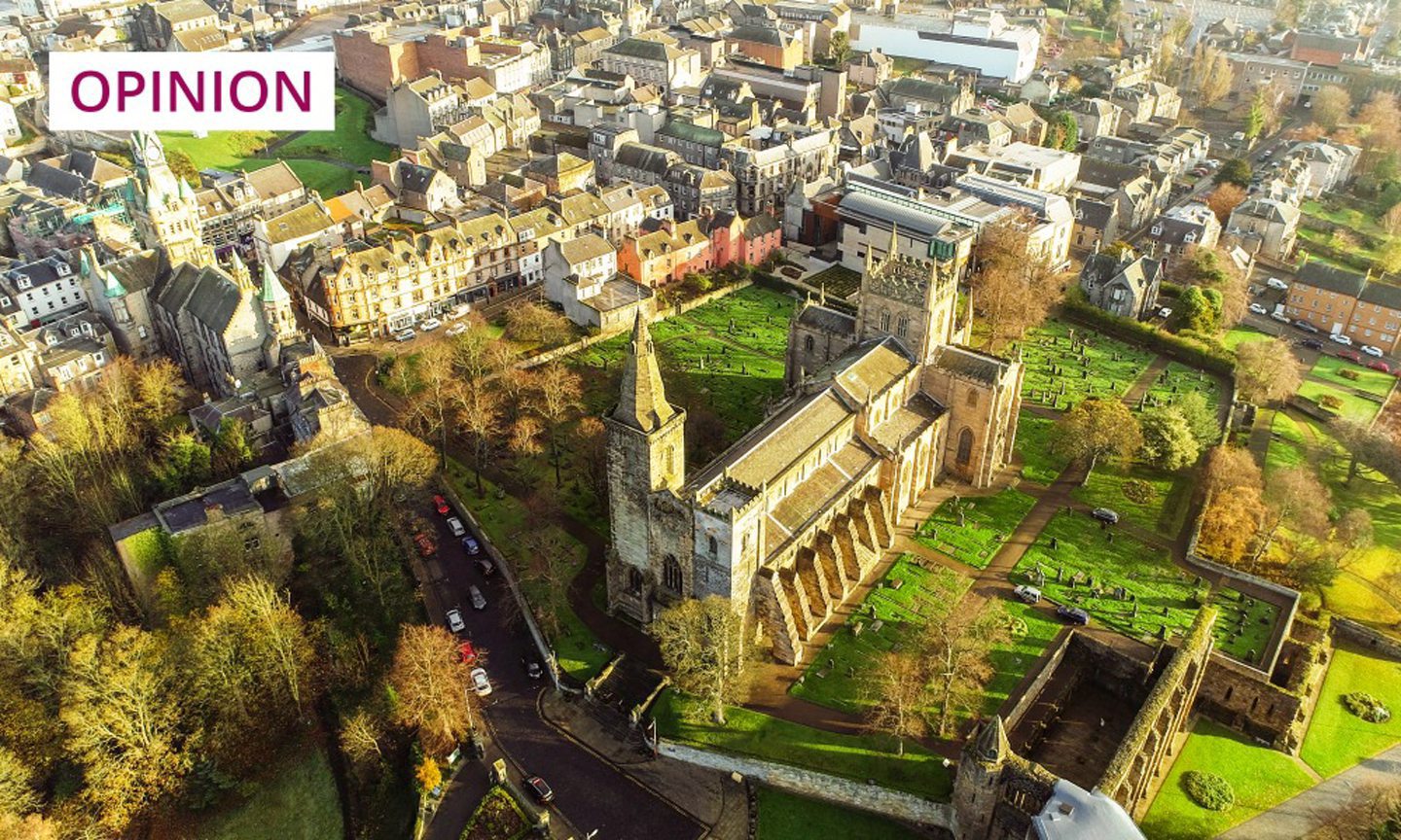 Dunfermline has been granted city status as part of the Platinum Jubilee.. Photo: Shutterstock.