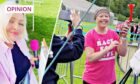 An unexpected photo caught Lynne off guard. Then she remembered some of the people she met at Race for Life.