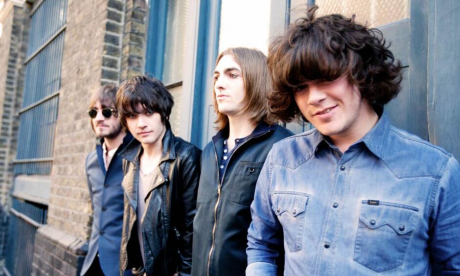The View - Pete Reilly, Kieren Webster, Steven Morrison and Kyle Falconer - pictured in their early days.