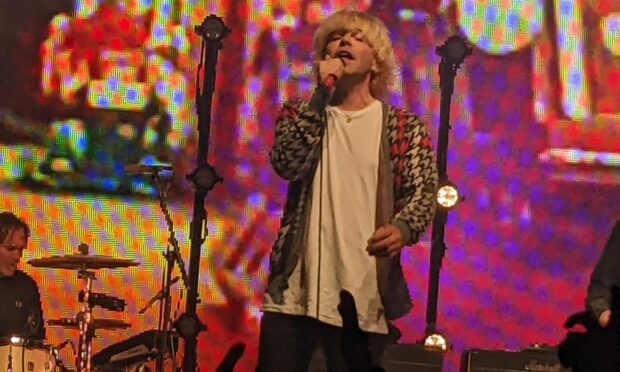 Tim Burgess, frontman of The Charlatans. Picture: Gayle Ritchie.