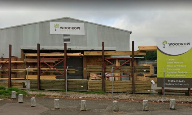 Woodrow Timber &  Supplies in Dunfermline has been bought.