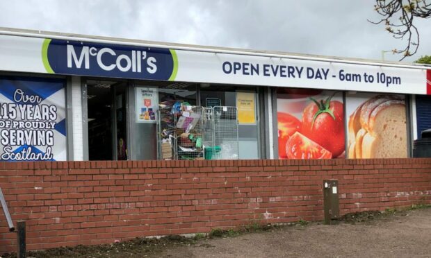 McColl's on Charleston Dr, Menzieshill, Dundee.