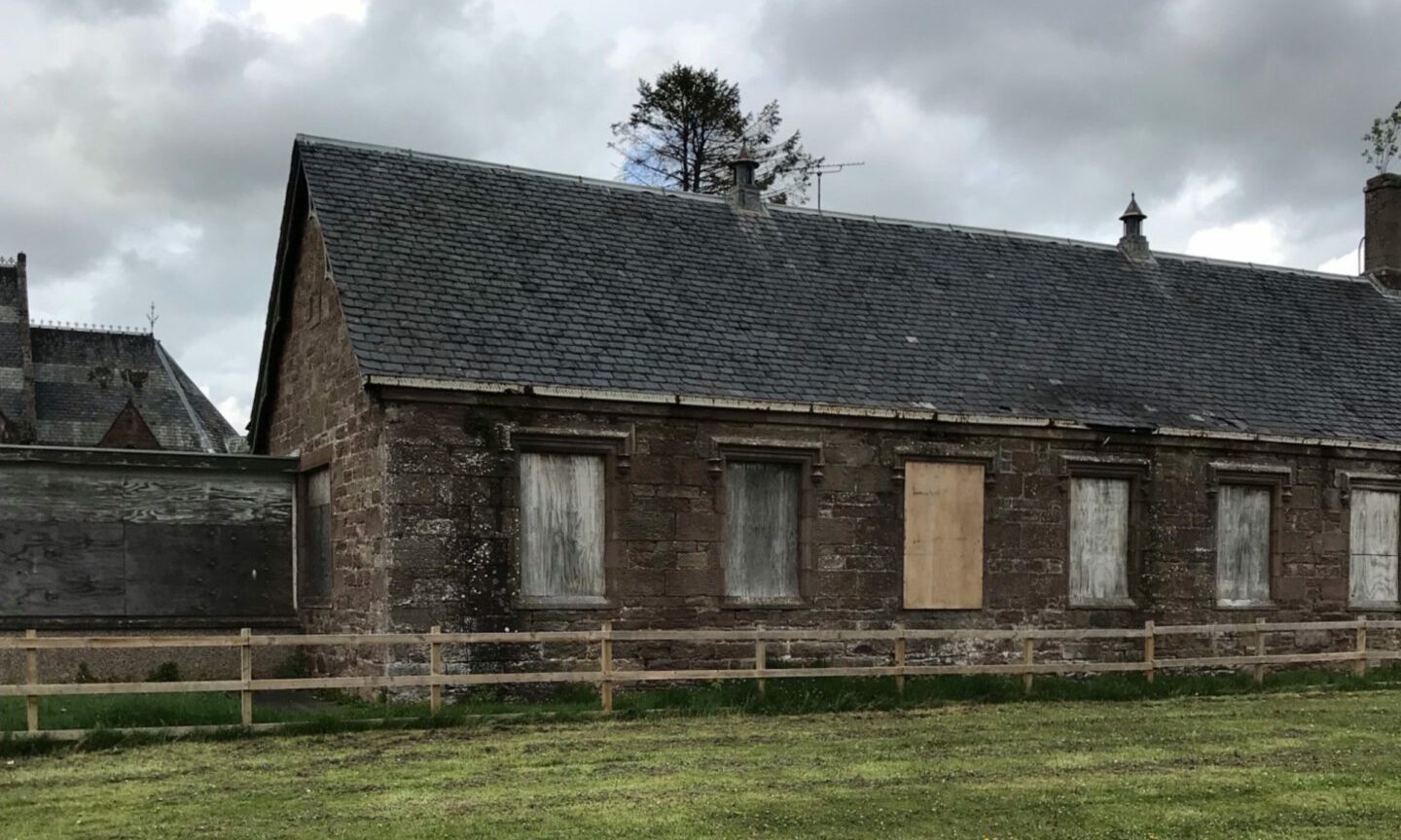 Ardler School in Perthshire has been empty since 1983 but will now be transformed into a three-bedroom house.