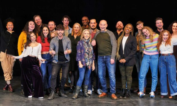 The Pitlochry Festival Theatre ensemble, 2022.