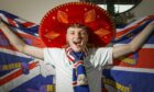 Rangers fan Derren Gordon is travelling to Seville from Dundee over three days.