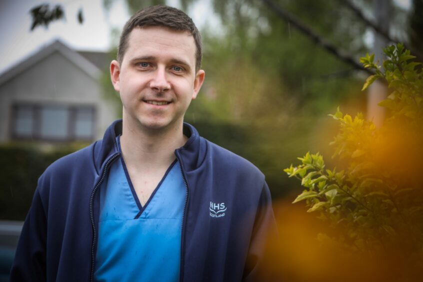 Dundee nurse Greg Shepherd