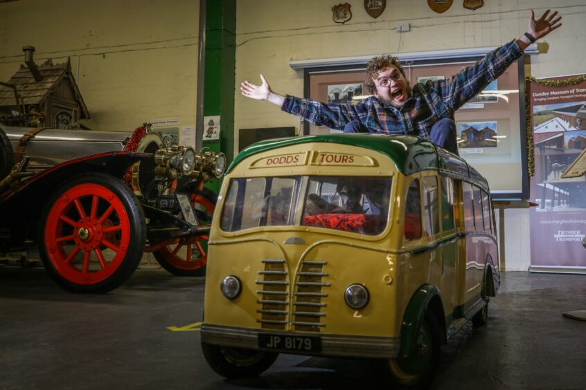 Alexander Goodger, museum manager at Dundee's Museum of Transport