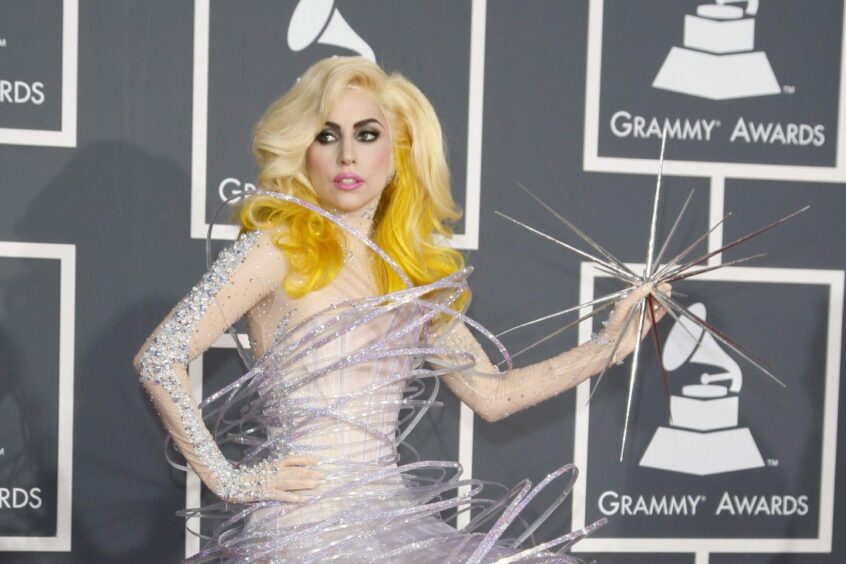 Lady Gaga at the Grammys