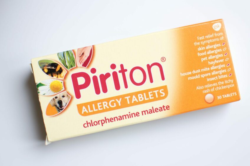 Many pharmacies are out of Piriton at the moment.