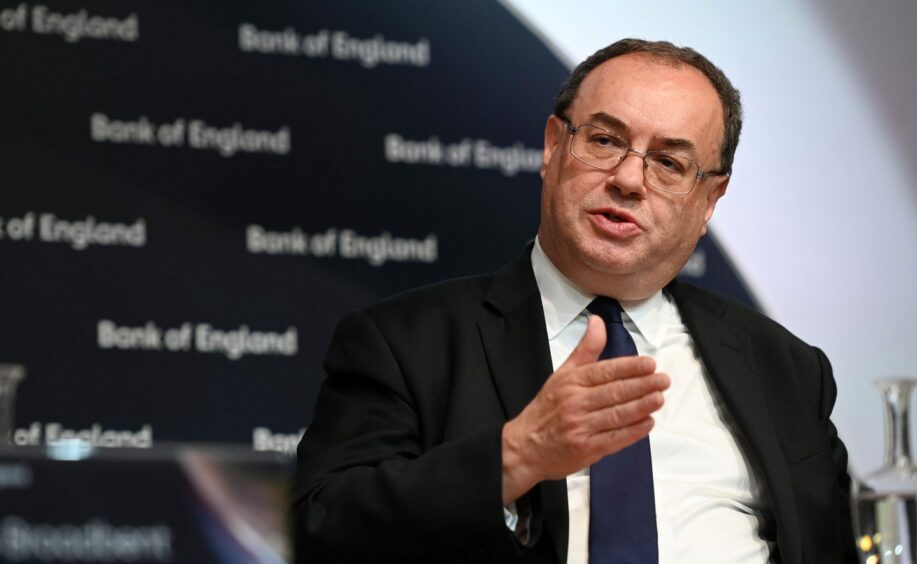 Bank of England boss Andrew Bailey. Photo: Andy Rain/EPA-EFE/Shutterstock.