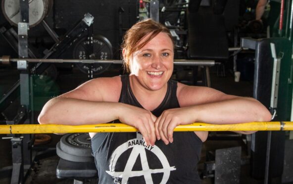 Dundee strongwoman Izzy Tait.