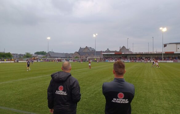 Kelty Hearts took on Partick Thistle in a preseason friendly.