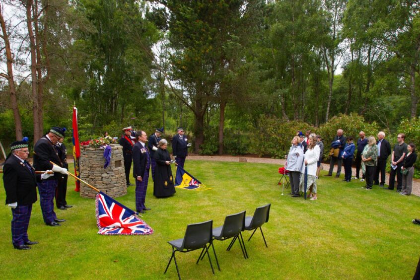 Barry Buddon Falklands memorial