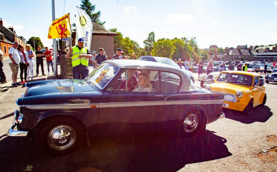 Forfar Rotary car tour